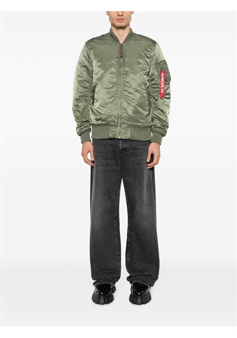 giacca bomber ma-1 vf 59 long uomo verde in nylon ALPHA INDUSTRIES | 168100AI01